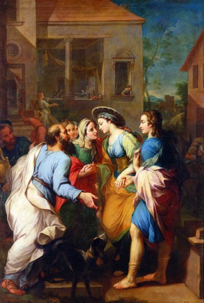 Tobia Presenta Sara a suo Padre, 1733 da Pierre Parrocel